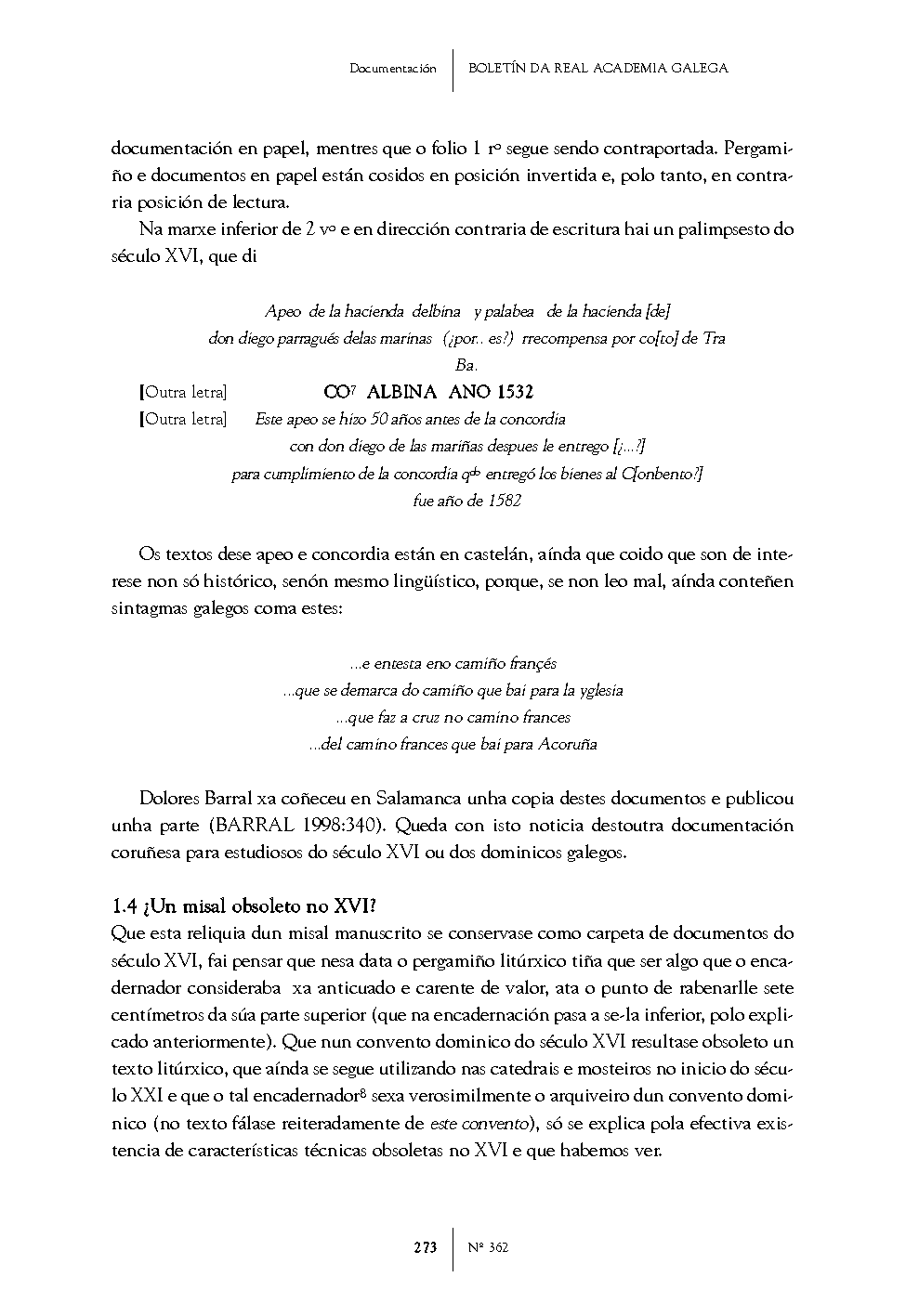 folla de libro