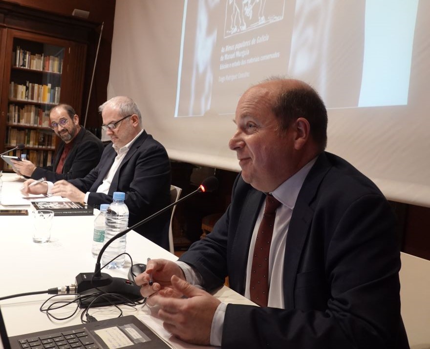 O volume das 'Rimas' de Murguía trae a luz a un material inédito sobre o romanceiro